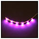 Striscia 6 led rosa Micro Light System s2