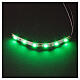 Tira 6 led verde Micro Light System s2