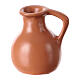 Resin amphora for nativity 14 cm 5X5 cm s1