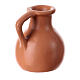 Resin amphora for nativity 14 cm 5X5 cm s2