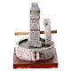 Faux millstone nativity scene figurines 14 cm 10X10 cm s1
