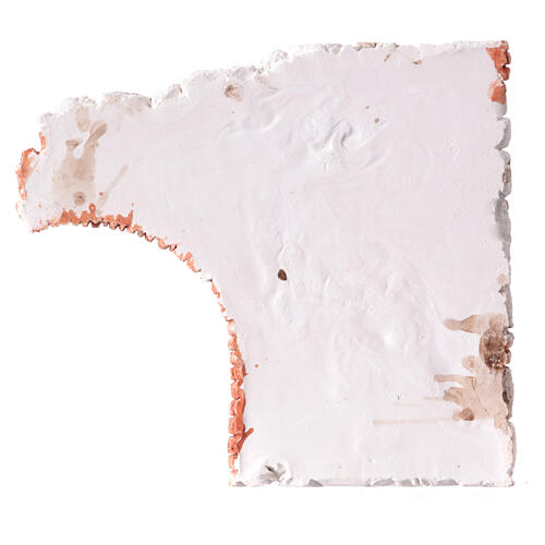 Muro con mezzo arco destro 10X15 cm presepe 3