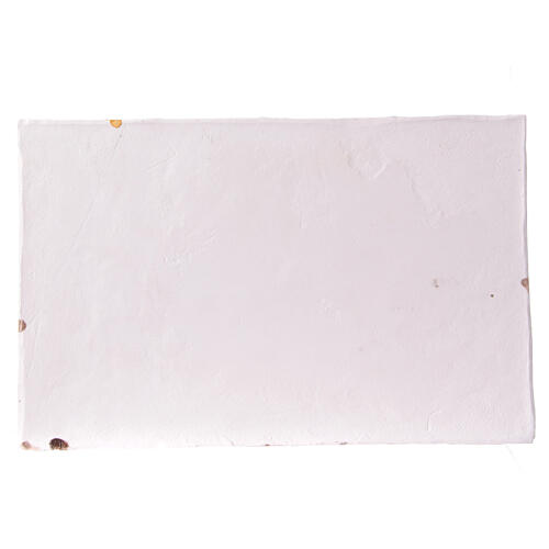 Mauerstück aus Gips – 15 × 15 cm, für Krippen mit 10 cm Figuren-Serie 3