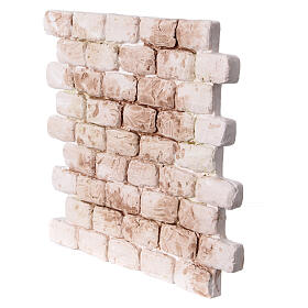 Mur en briques grand 25x25 cm crèche
