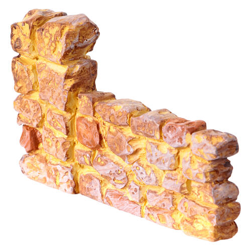 Rustikale Mauer, für 10 cm Figuren-Serie – 5 × 10 cm 2