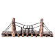 Brücke aus Kunstharz und Kordel – für 10 cm Krippe s4