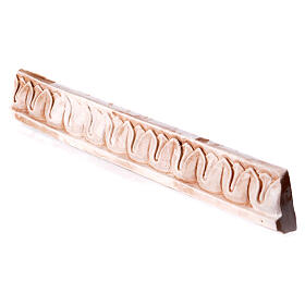 Zierleiste aus Gips für Krippe 5×30 cm