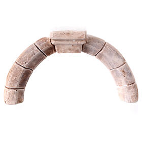 Arch with keystone for Nativity Scene, 10x15 cm