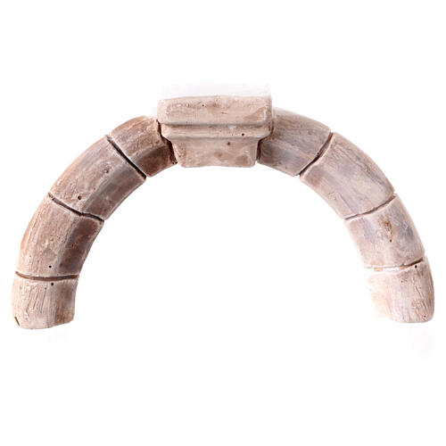 Arch with keystone for Nativity Scene, 10x15 cm 1
