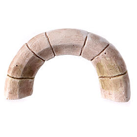 Arco com pedra chave para presépio 5x10 cm