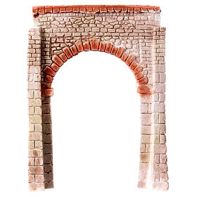 Arco puerta frontal de yeso 20x15 cm belén 10-12 cm