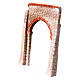 Arco porta frontale in gesso 20X15 cm presepe 10-12 cm s2
