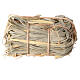 Balla fieno legata presepe 10 cm 3x5x3 cm s1