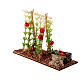 Setting with tomato plants and a box for 12 cm Nativity Scene, 10x12x5 cm s2