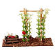 Setting with tomato plants and a box for 12 cm Nativity Scene, 10x12x5 cm s4
