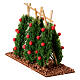 Gemüsegarten mit Klettertomaten für Krippe mit 10–12 cm Figuren-Serie s3