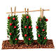 Vegetable garden with climbing tomatoes for 10-12 cm Nativity Scene s1