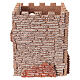 Roccaforte in sughero presepe 15x15 cm s5