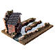 River section with watermill for 14-16 cm Nativity Scene, 15x25x20 cm s3