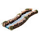 Straight river with stones for 4-12 cm Nativity Scene s1