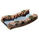 Composable river, straight section, for 14-16 cm Nativity Scene s4