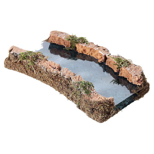 Straight modular river nativity scene 14-16 cm 3