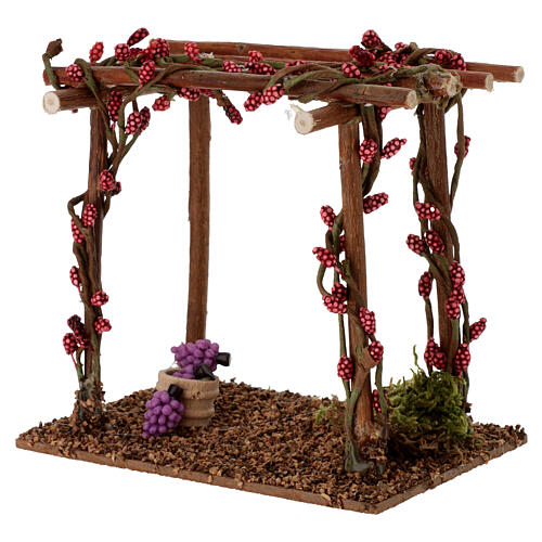 Vigneto 10x12x10 cm per presepe 10 - 12 cm 3