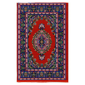 Alfombra colores surtidos 15x10 cm para belén 10-12 cm