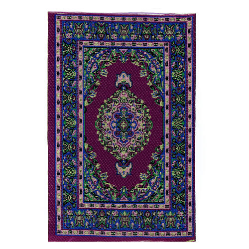 Tapis couleurs variées 15x10 cm pour crèche 10-12 cm 5