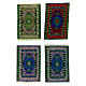 Tappeto colori assortiti 15x10 cm per presepe 10- 12 cm s6