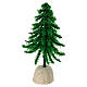 Pino verde scuro 8 cm per presepe 10 - 12 cm s4