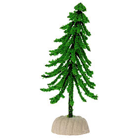 Green pine of 12 cm for 8 cm Nativity Scene