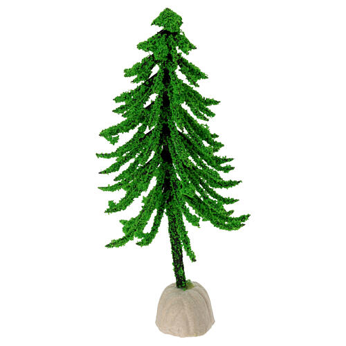 Green pine of 12 cm for 8 cm Nativity Scene 4