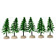 Green pine of 12 cm for 8 cm Nativity Scene s2