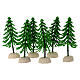 Green pine of 12 cm for 8 cm Nativity Scene s3