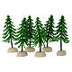 Pino verde 12 cm per presepe da 8 cm s3