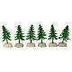 Pine for 4-6 cm Nativity Scene, light green, h 8 cm s2