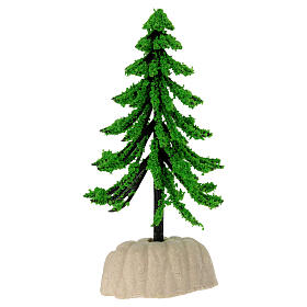Pino per presepe 6- 4 cm verde chiaro 8 cm di altezza