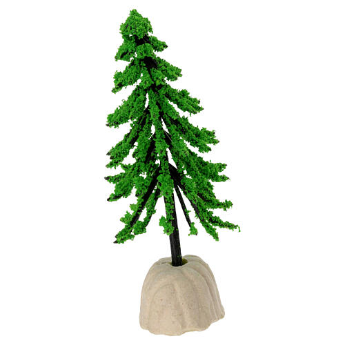 Pino per presepe 6- 4 cm verde chiaro 8 cm di altezza 4