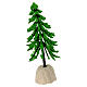 Pino per presepe 6- 4 cm verde chiaro 8 cm di altezza s4