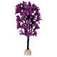 Albero lilla 15 cm per presepe 8 - 10 cm  s4