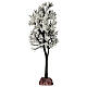 Albero innevato 15 cm per presepe 10 cm s1