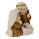 Shabby Chic nativity scene Holy Family 5x5x3 cm s2