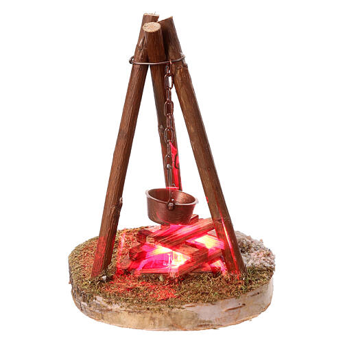 10 cm campfire cooking for 14-16 cm nativity scene 2