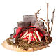 Oven with LED light for 10-12 cm Nativity Scene, h 8 cm s1