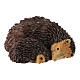 Piccoli ricci 1x3 cm resina per presepe 12 cm s1