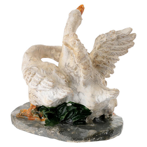 Resin geese of 3 cm for 10-12 cm Nativity Scene 2