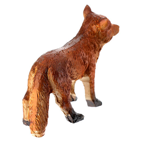 Resin fox of 3 cm for 10-12 cm Nativity Scene 2