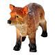 Resin fox of 3 cm for 10-12 cm Nativity Scene s3