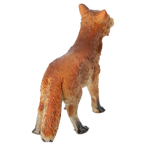 Resin fox for 10-12 cm Nativity Scene, h 5 cm 3